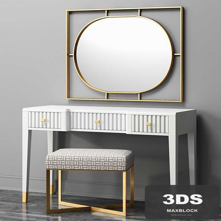 Dressing Table Mini Pixel 02 by Rooma Design
