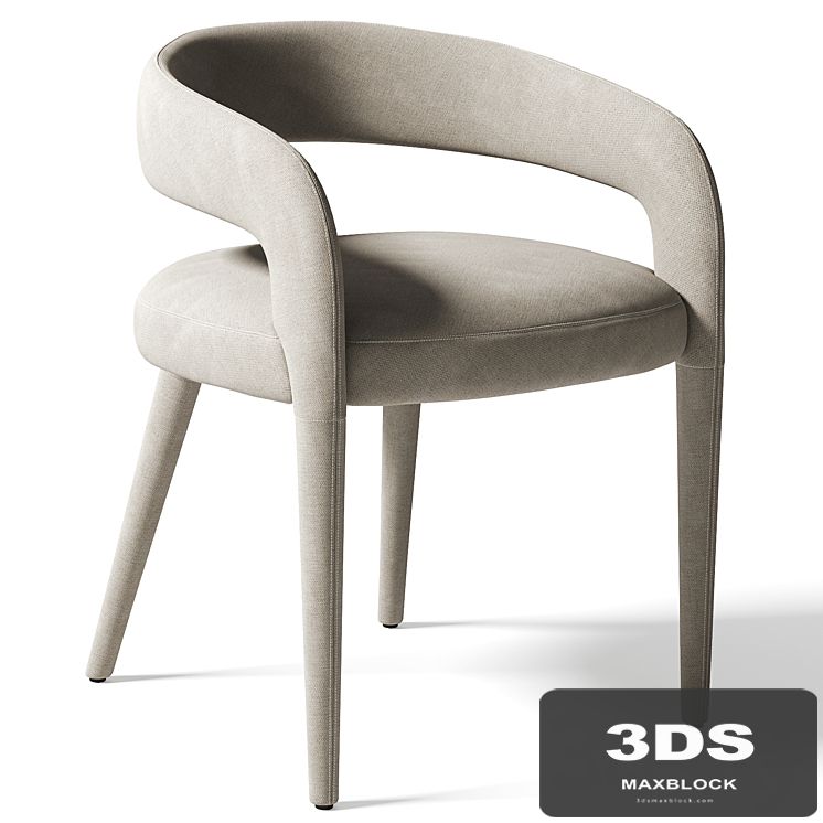 Chair LISETTE GRAY DINING CHAIR CB2 exclusive