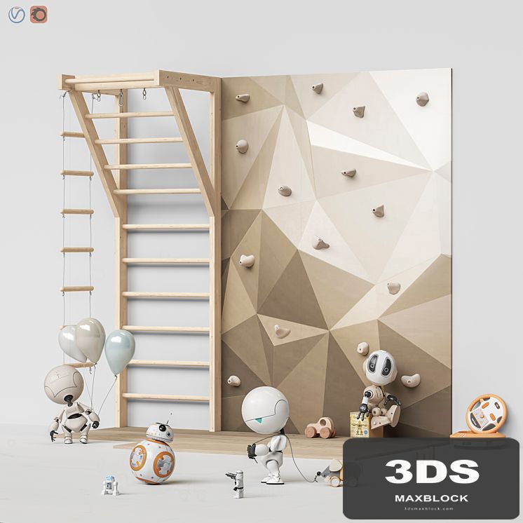 Toys and furniture set 92