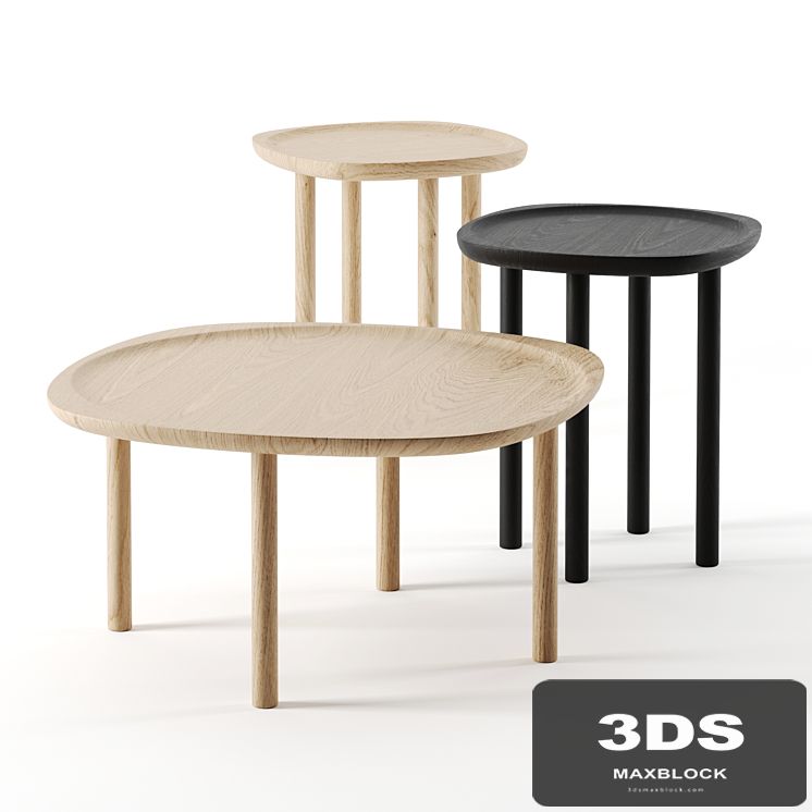 Trace coffee tables by Bolia