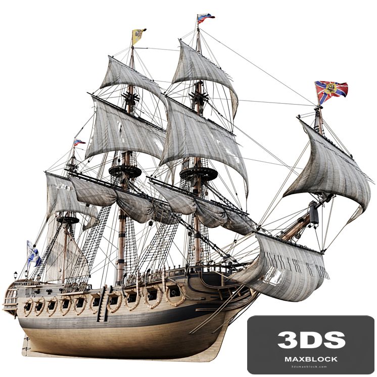 Sailing frigate Oliphant 1705