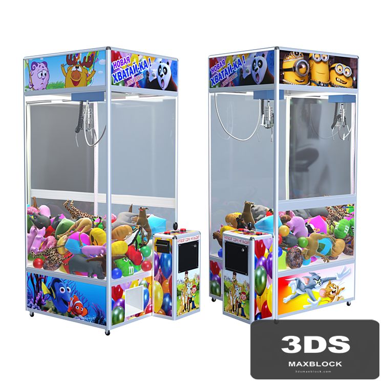 Claw slot machine