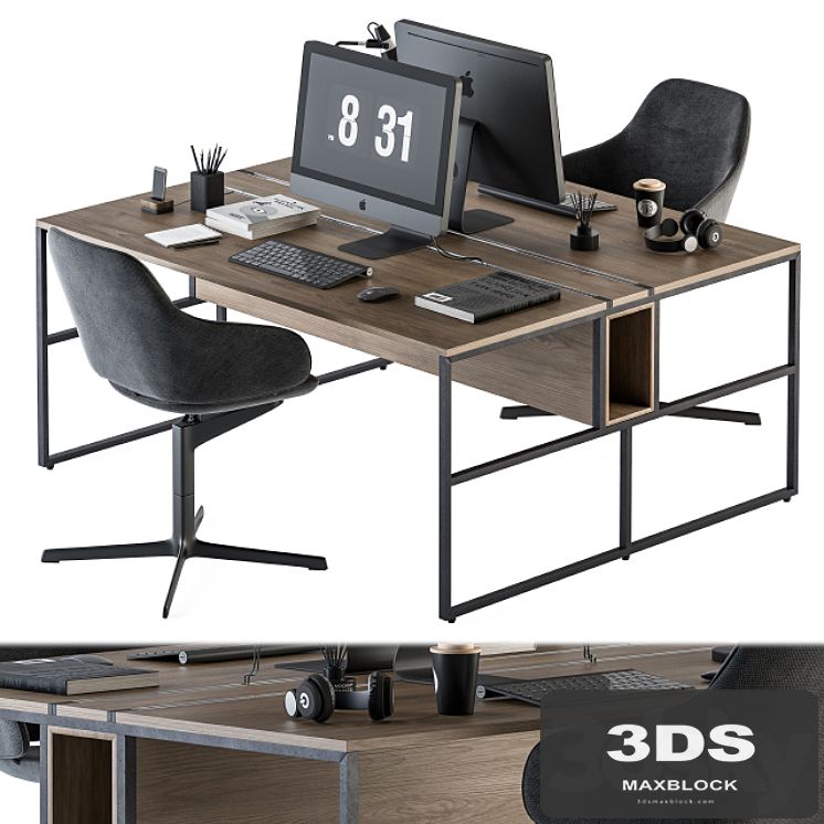 Office Furniture - employee Set 26