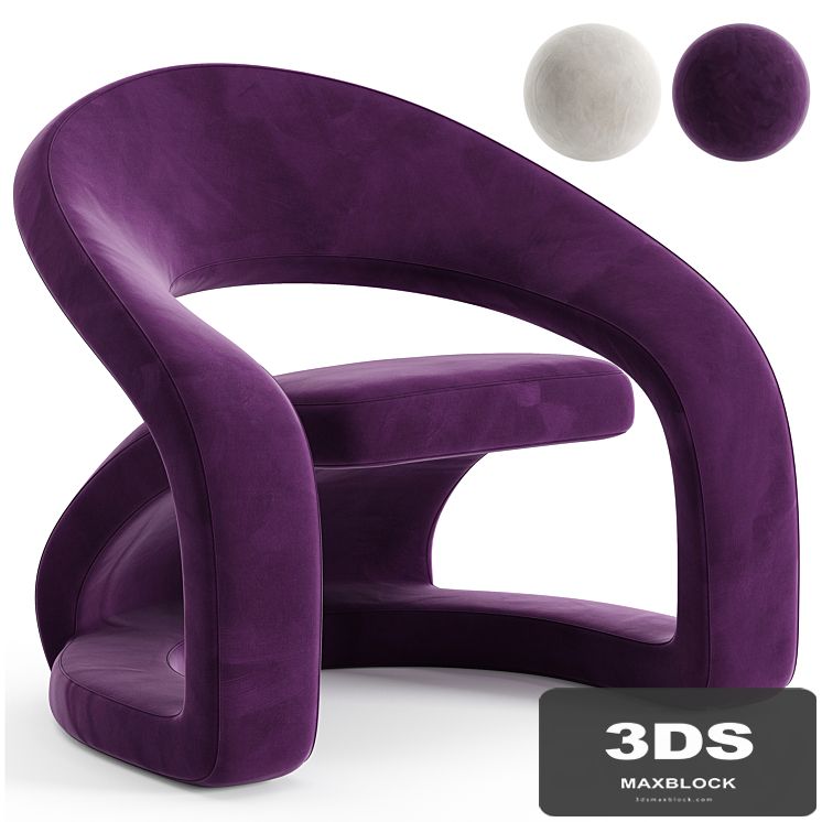Jaymar Cantilevered Pop Art Chair