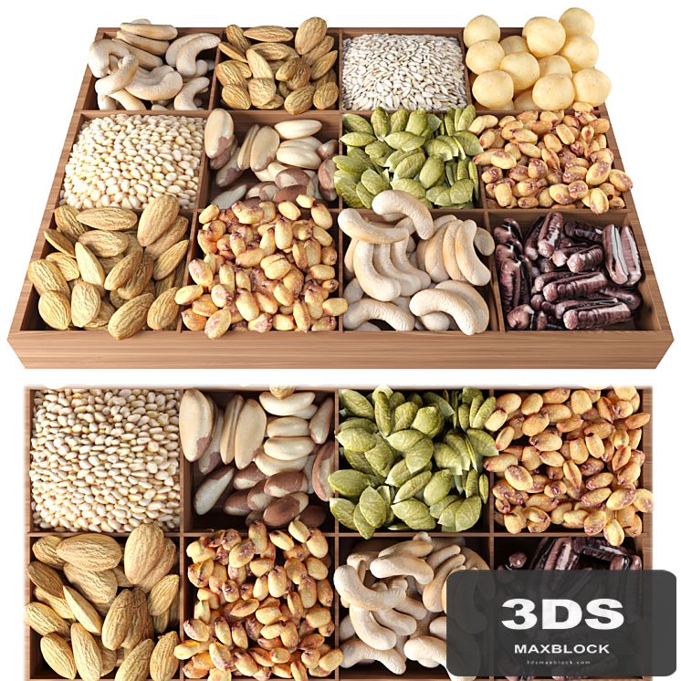Nuts. Food