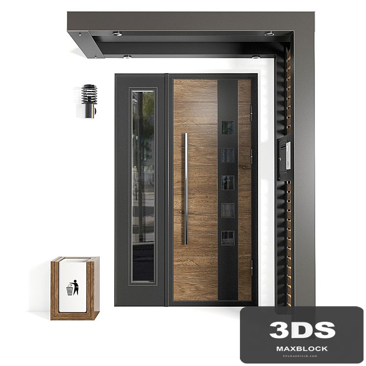 Modern entrance 01