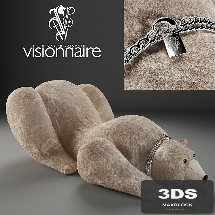 visionnaire Dubhe BEAR CHAISE-LONGUE