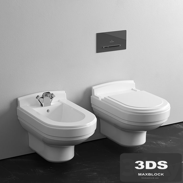 Villeroy & Boch Strada wall-mounted toilet & bidet