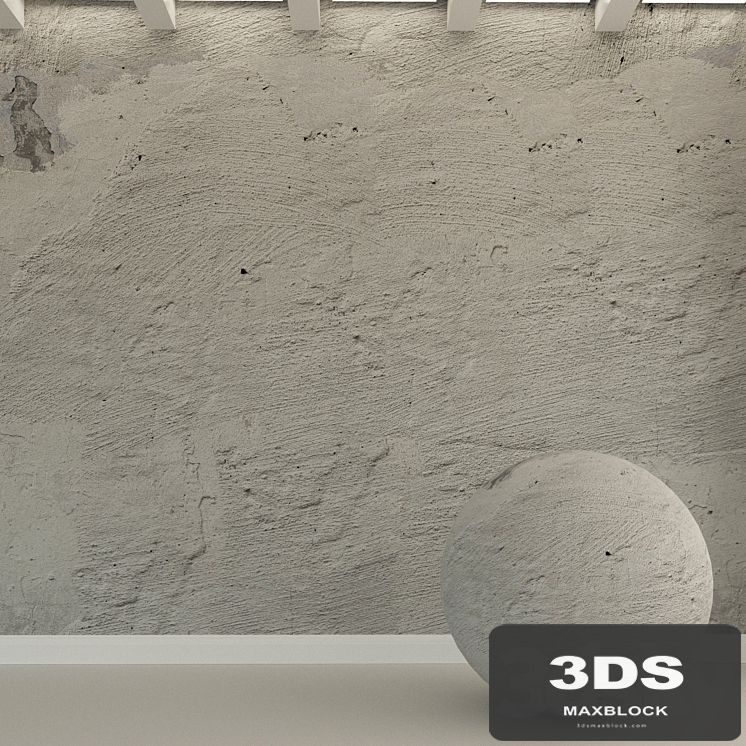 Concrete wall. Old concrete. 158