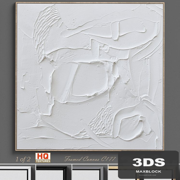 Ninos Textured Wall Art C-177