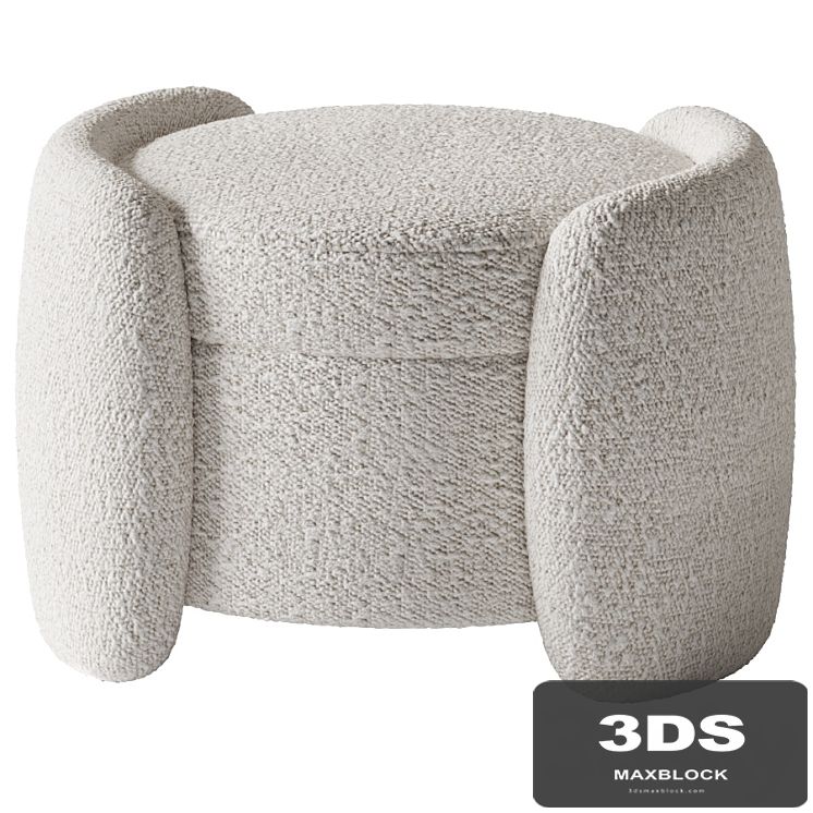 Calder Storage Ottoman - Crate and Barrel