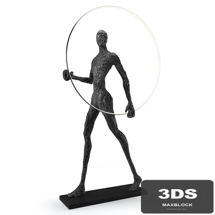 LED MAN RING H215