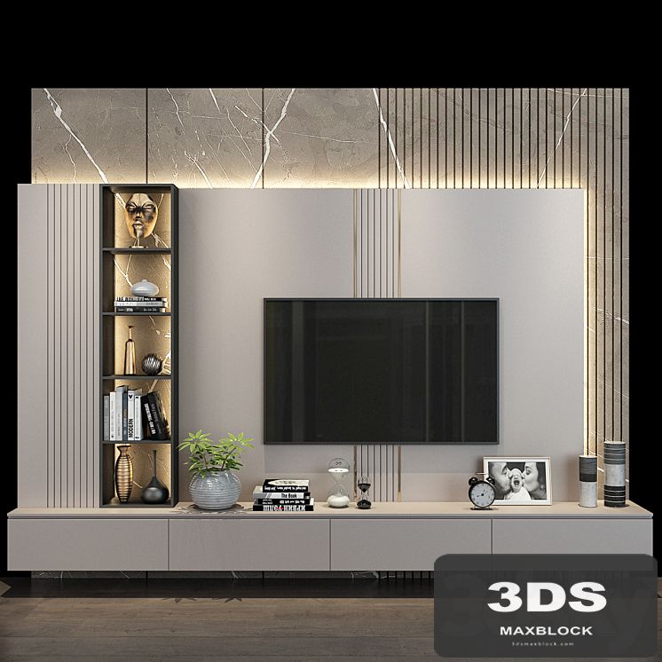 TV Wall set 0177