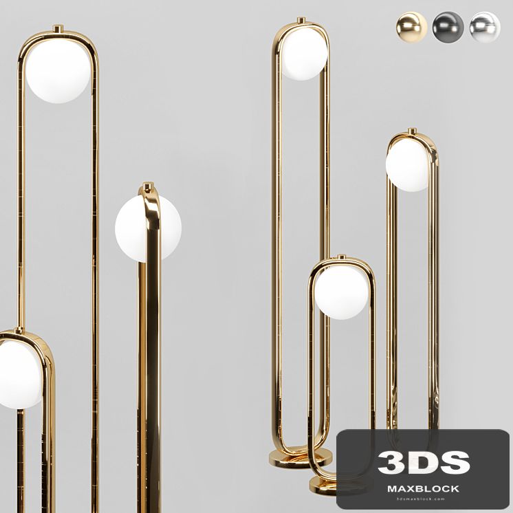 C Ball Floor Lamp 01
