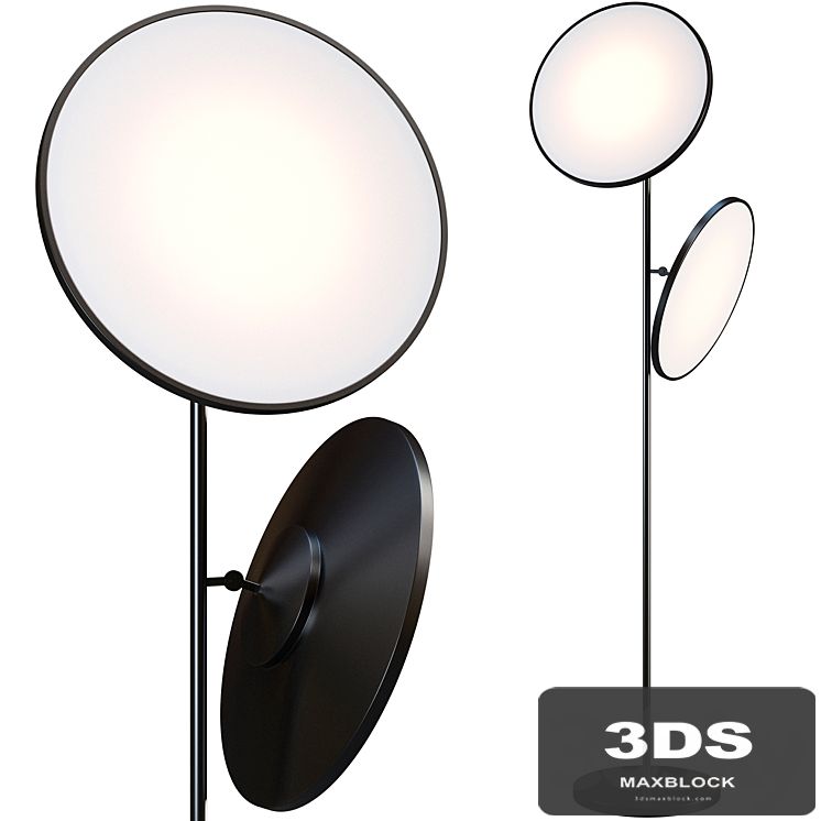 Floor Lamp Wooddi Bulat