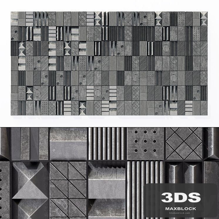 Lithea Maioliche di pietra 3d wall tiles n1