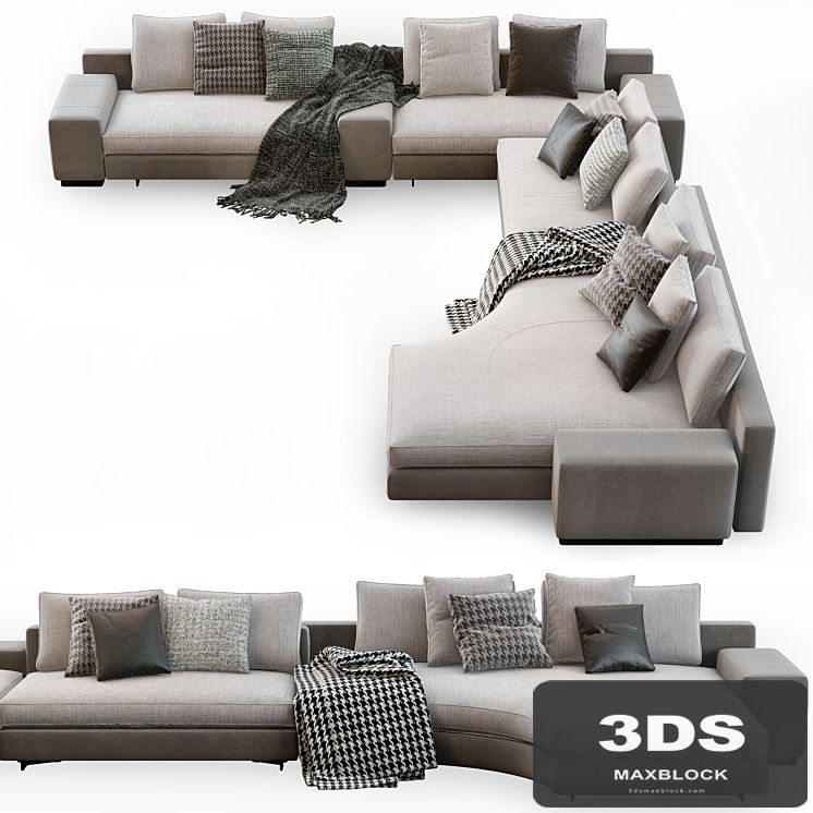Minotti daniels sofa