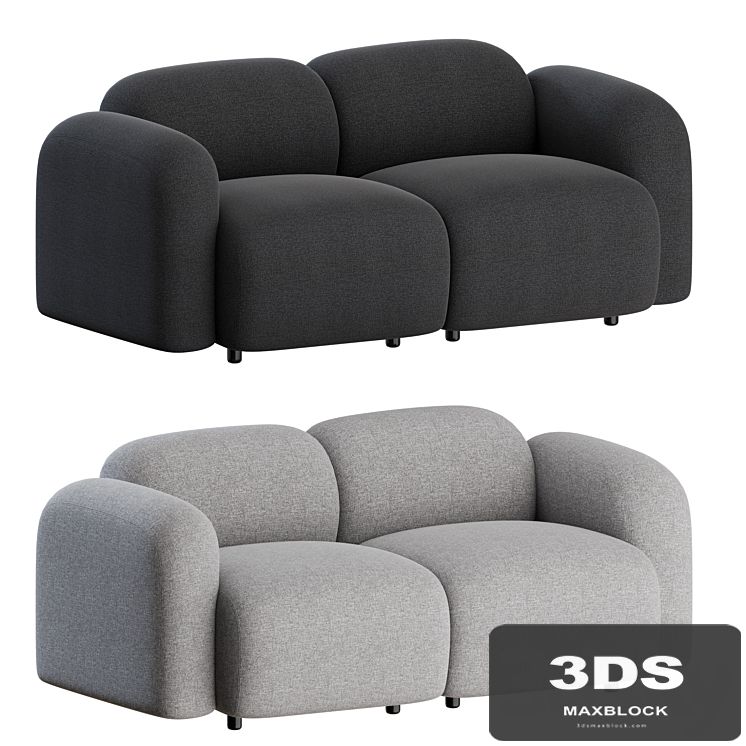 Swell Sofa 2 Seater by Normann Copenhagen