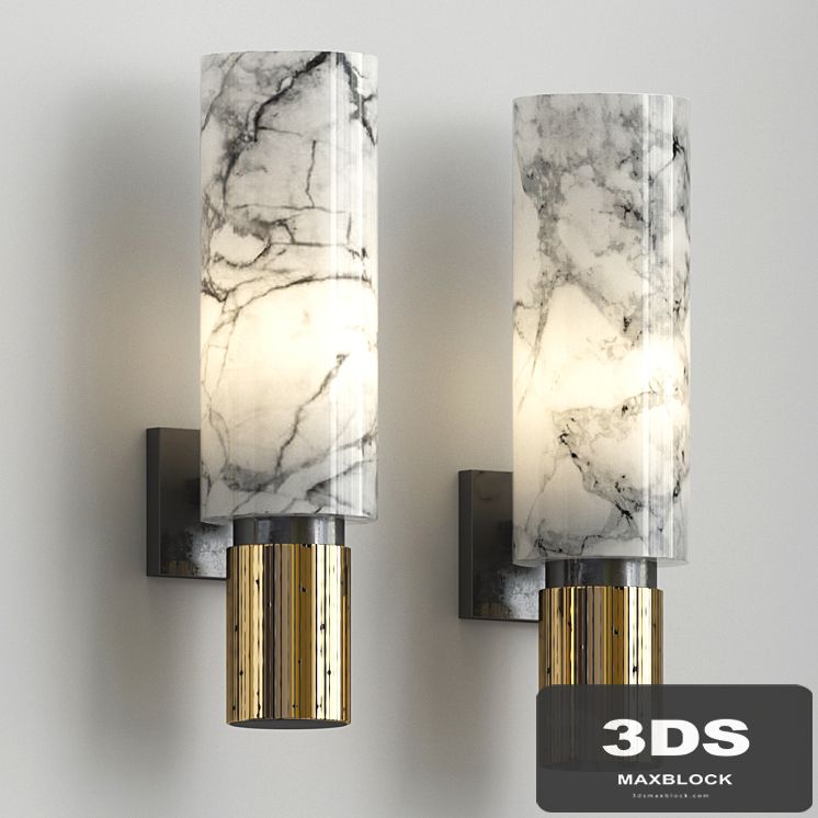 Van der Straeten Applique Lucy Sconce