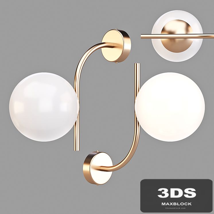 Maytoni: Rendez-Vous (MOD109Wl-01BS) - Wall Lamp