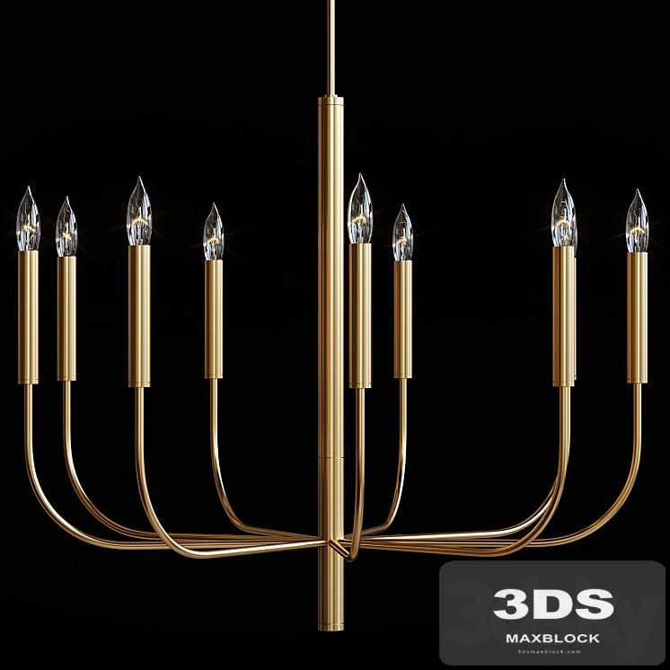 Ed Ellen Degeneres Brianna 9 Light Chandelier