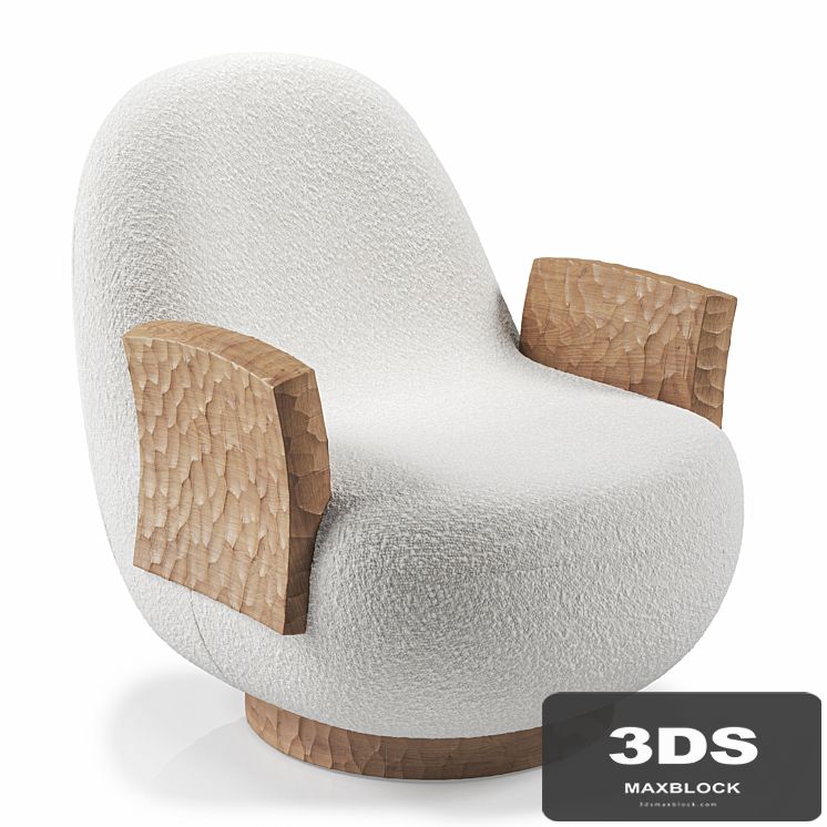 Mad armchair by Pierre Yovanovitch