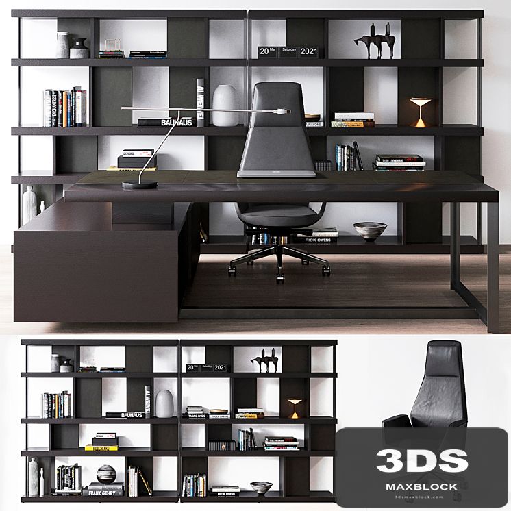 Poltrona Frau Jobs Office set