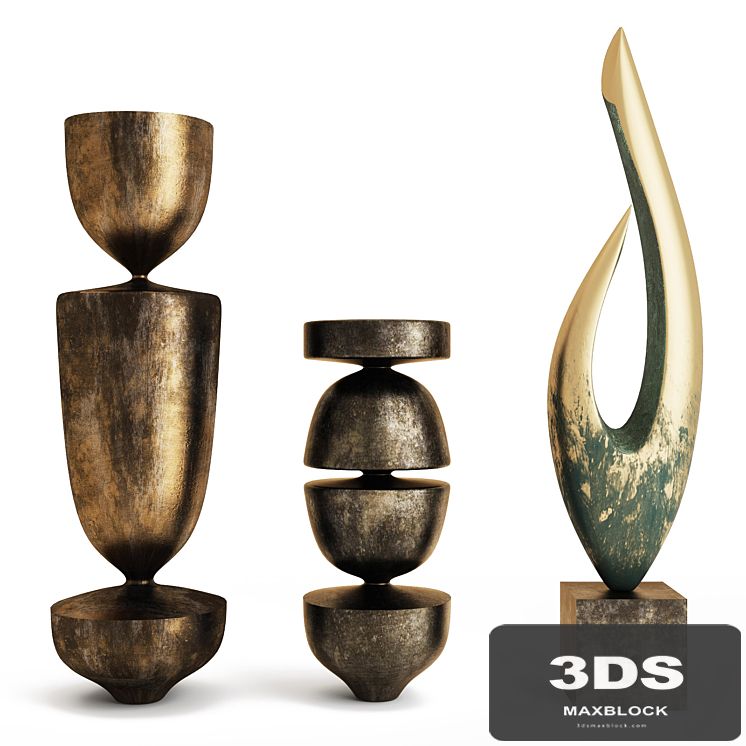 Set of three sculptures 2