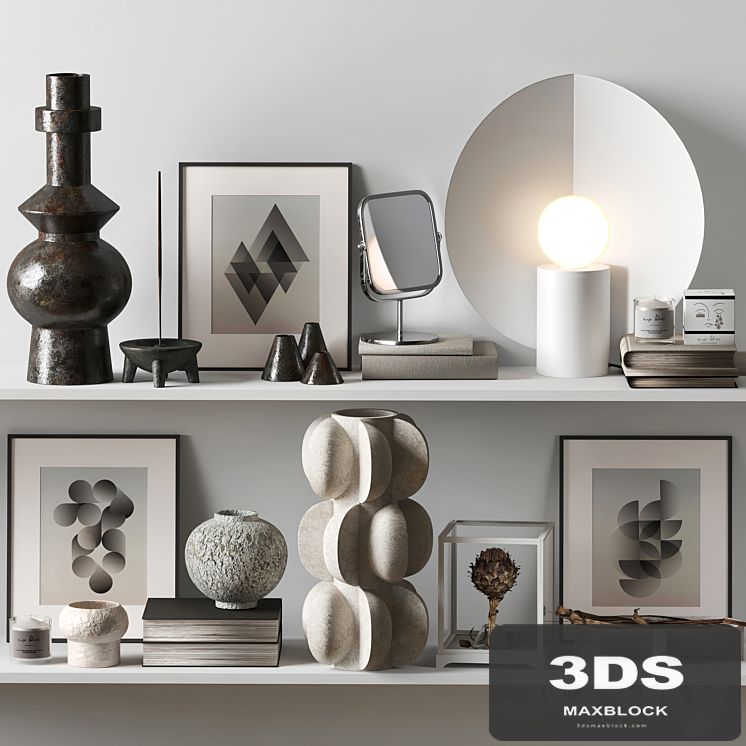 Decorative set with Ceramic 012