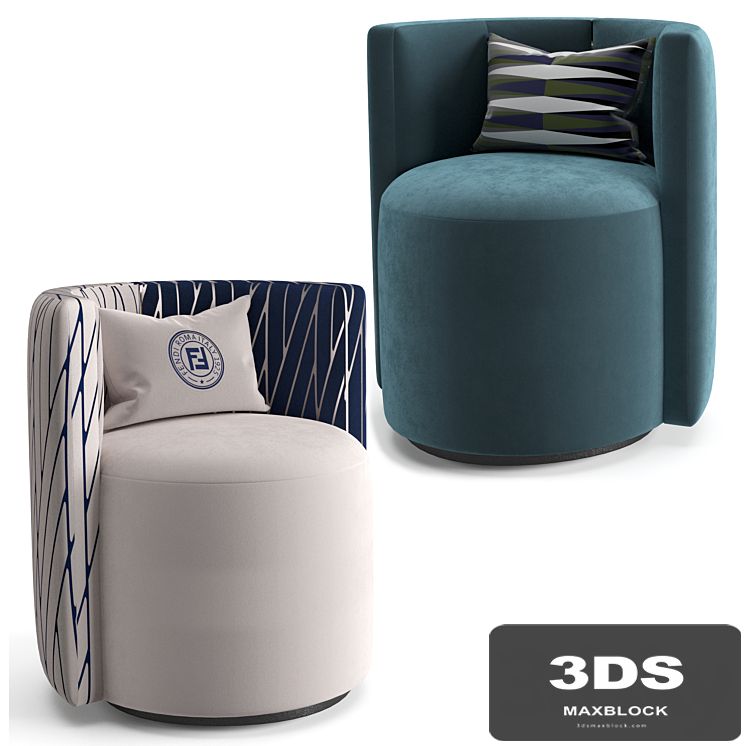 Fendi Casa LouLou armchair