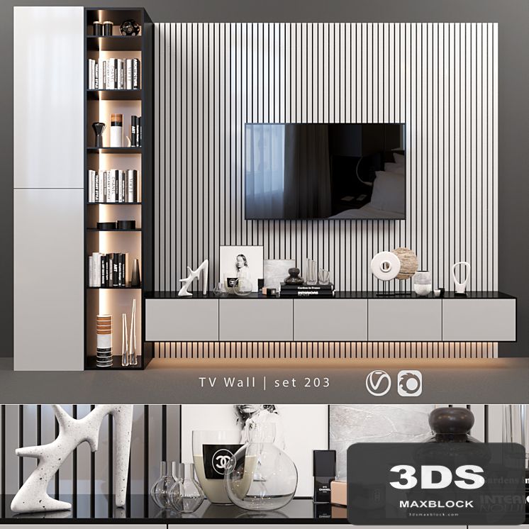TV Wall | set 203