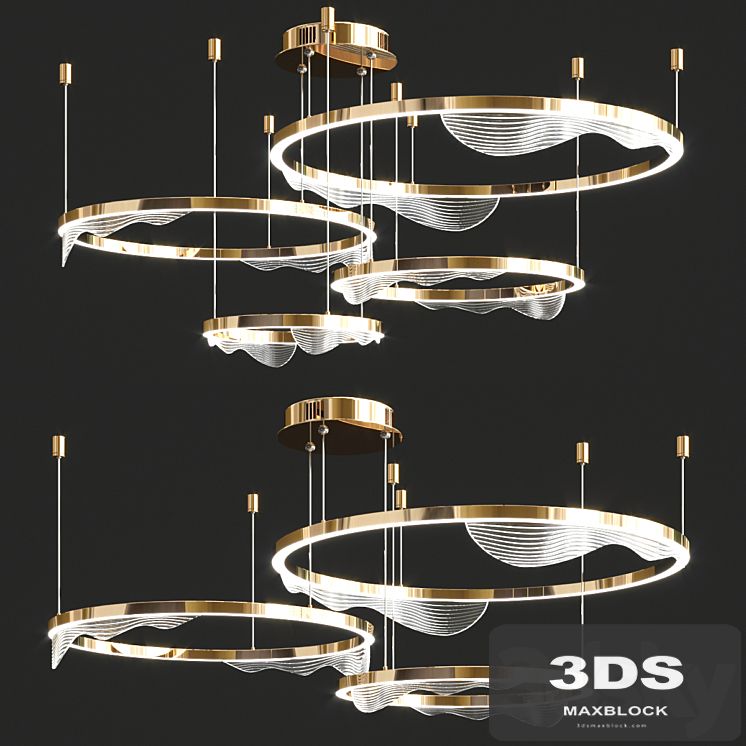 Hanna b ring chandelier