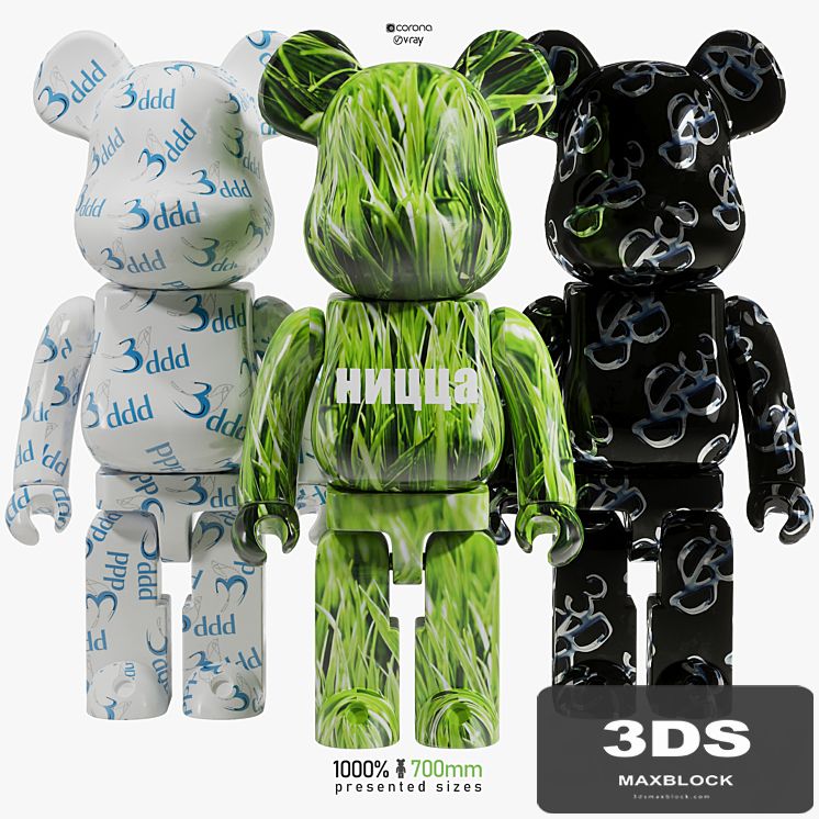Bearbrick / 3DDD