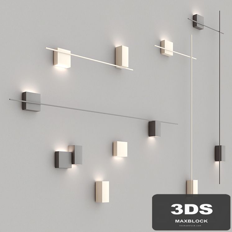 VIBIA Structural LED wall lamp collection