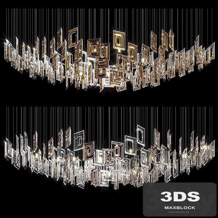 Chandelier Light Vargov - Geometric