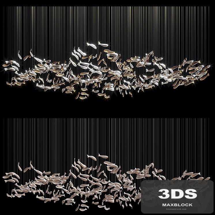 Chandelier Light Vargov - Fish