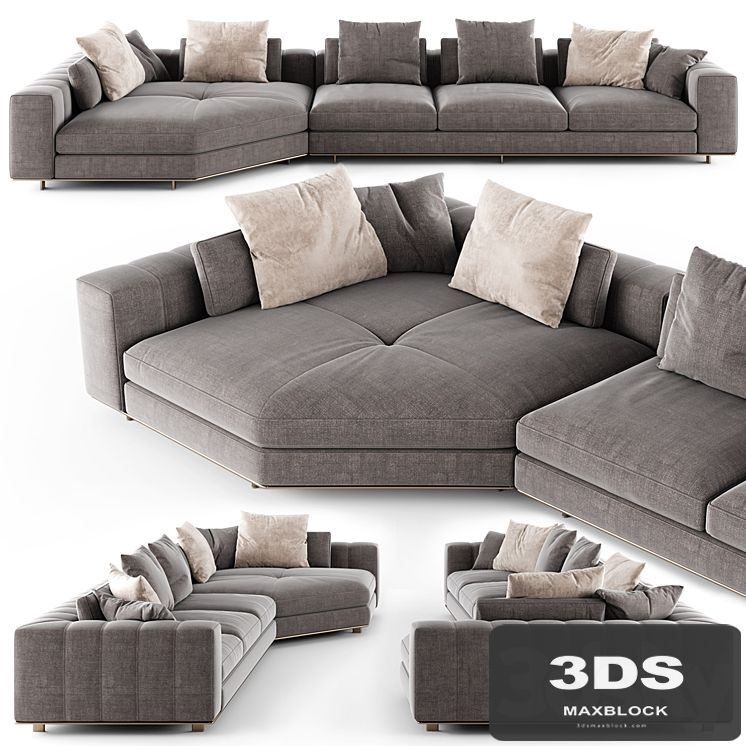 Minotti FREEMAN DUVET sofa_02
