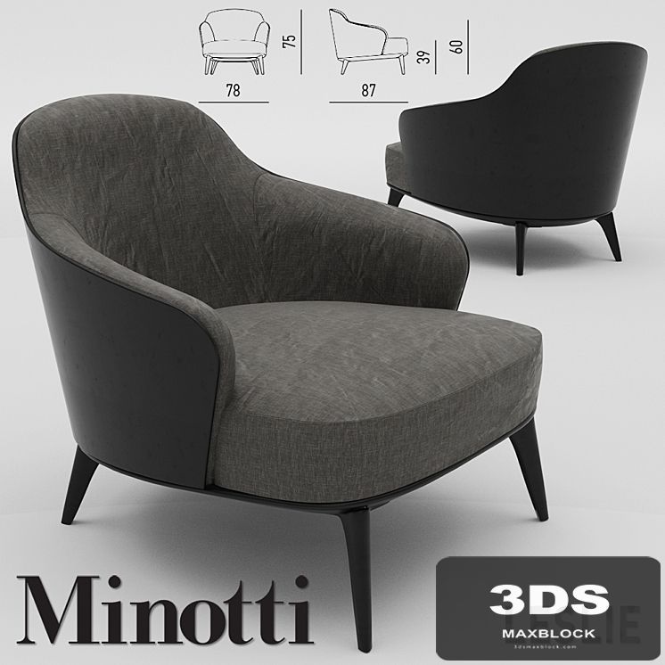 Minotti Leslie Armchair