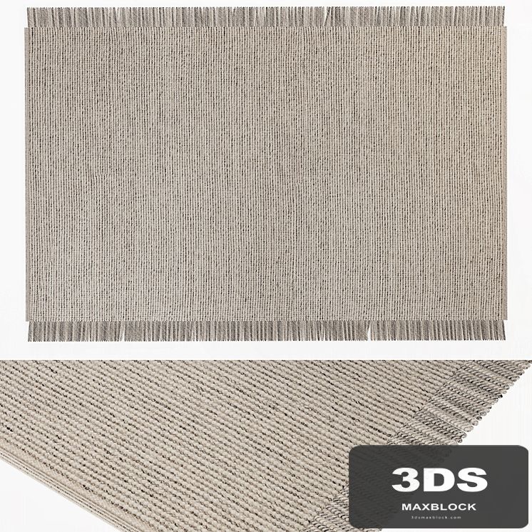 WOOL RUG MARY IVORY HELLGRAU