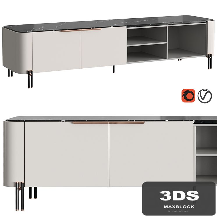 TV stand BAMBOO