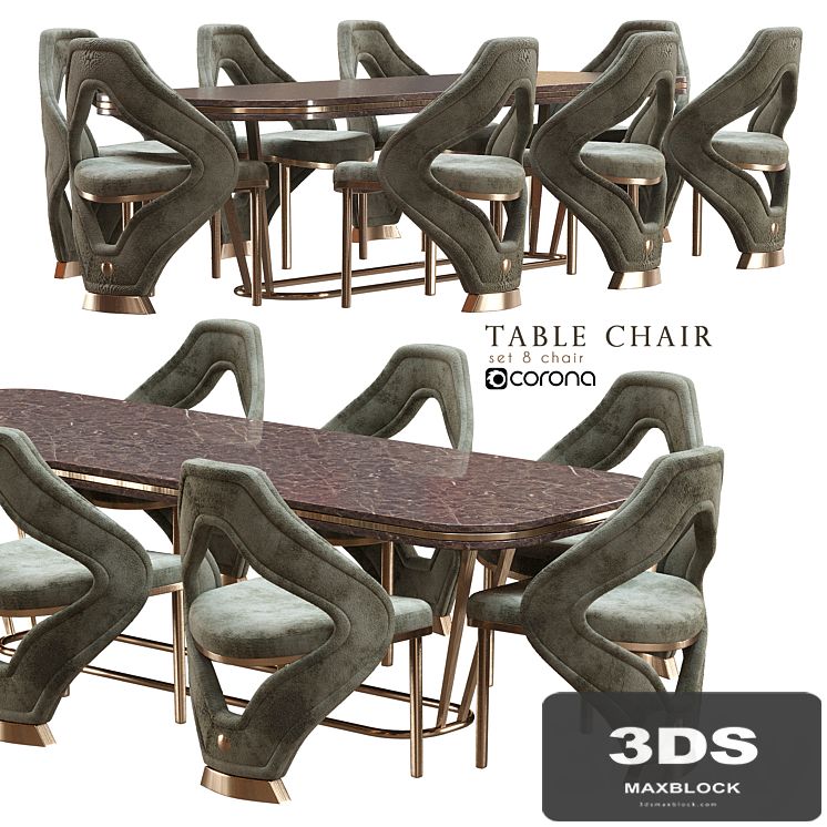 table chair modern