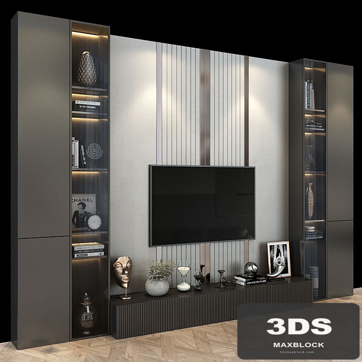 TV Wall set 0179
