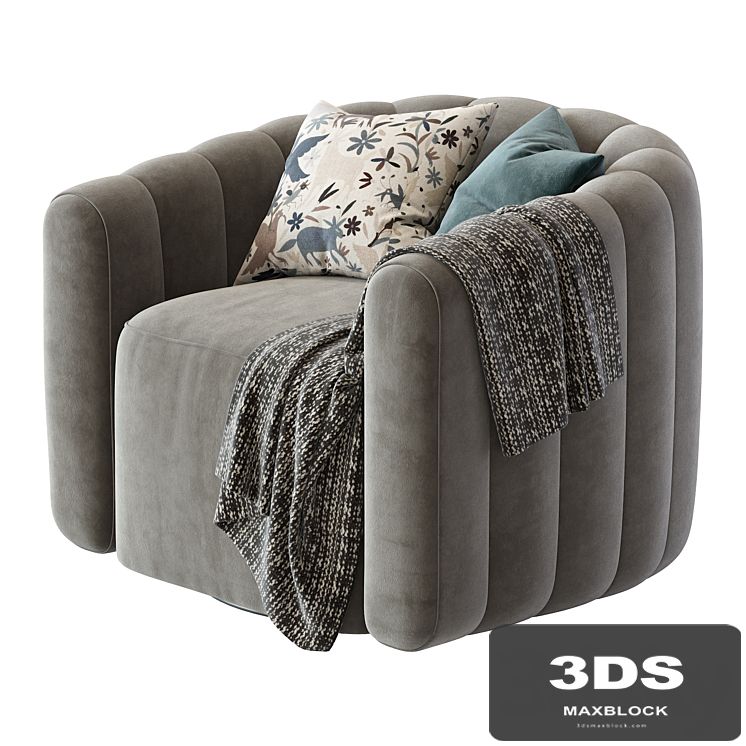 Fitz swivel chair