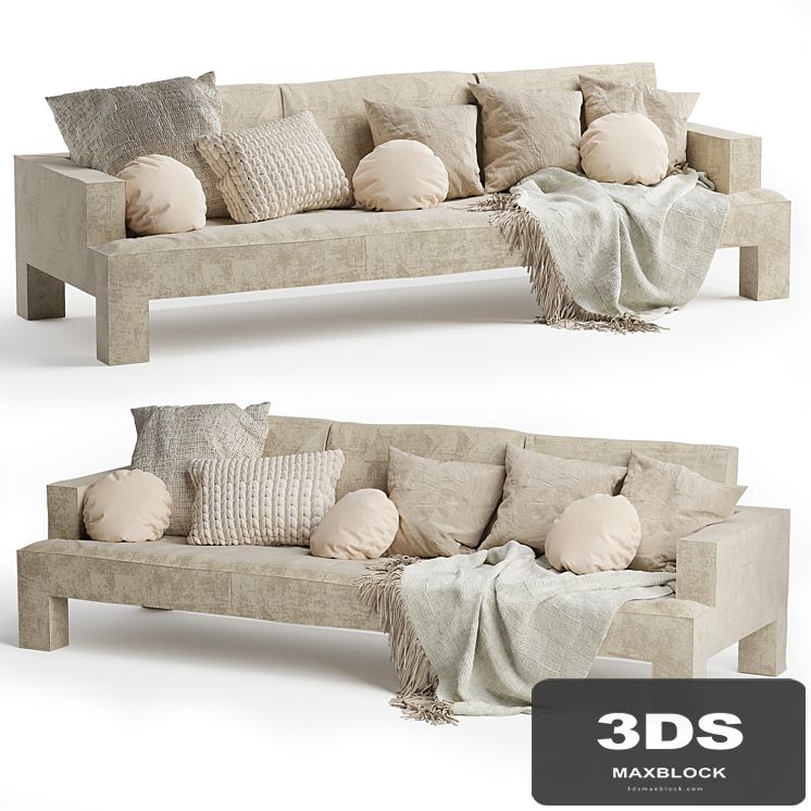 Alto Piano 3 Seater Sofa
