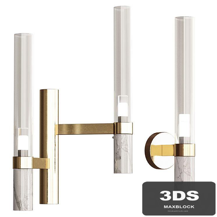 Il Paralume Marina Wall Lamp 2173 / A1 + 1 & 2173 / A2 + 2
