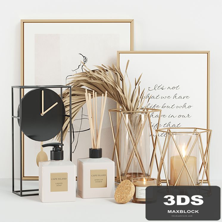 Cape Island Decor Set 04
