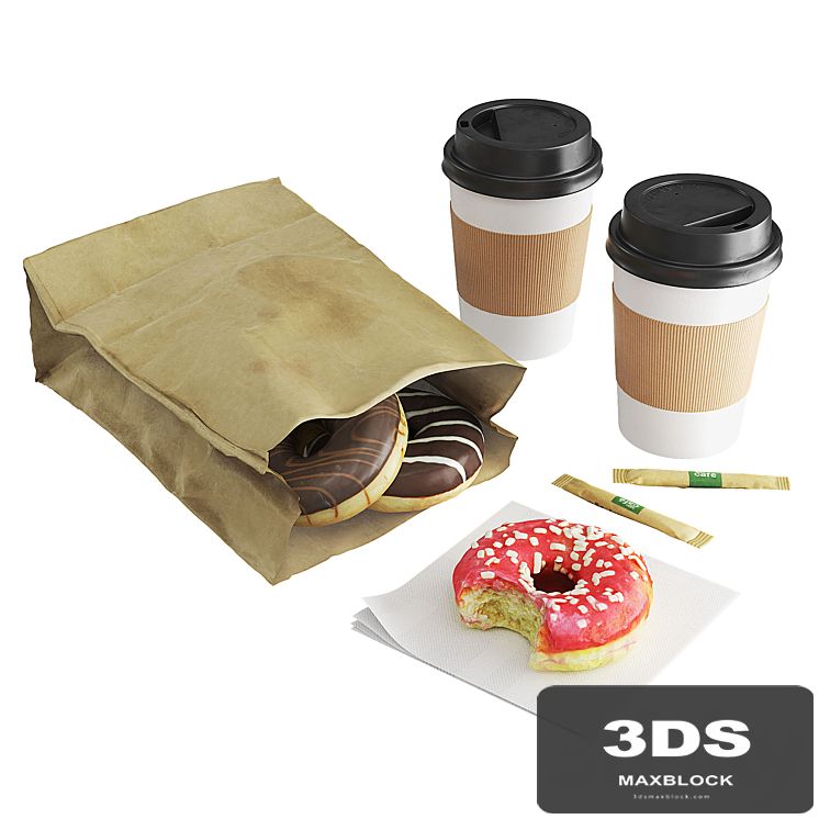 Donuts with Coffee To GO