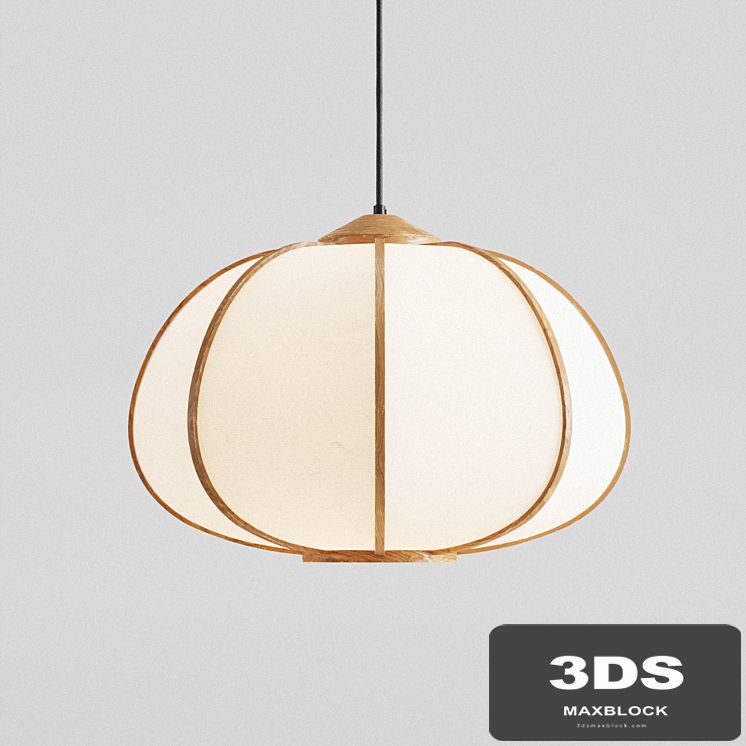 H&M Bamboo pendant light