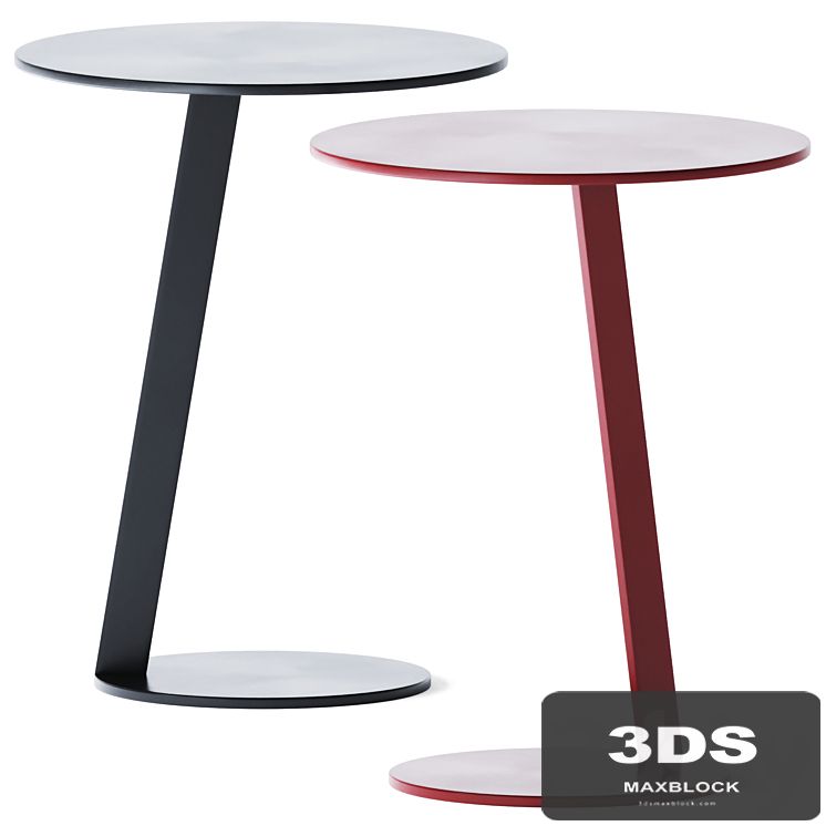 Metal Side Table Puck by Jesse