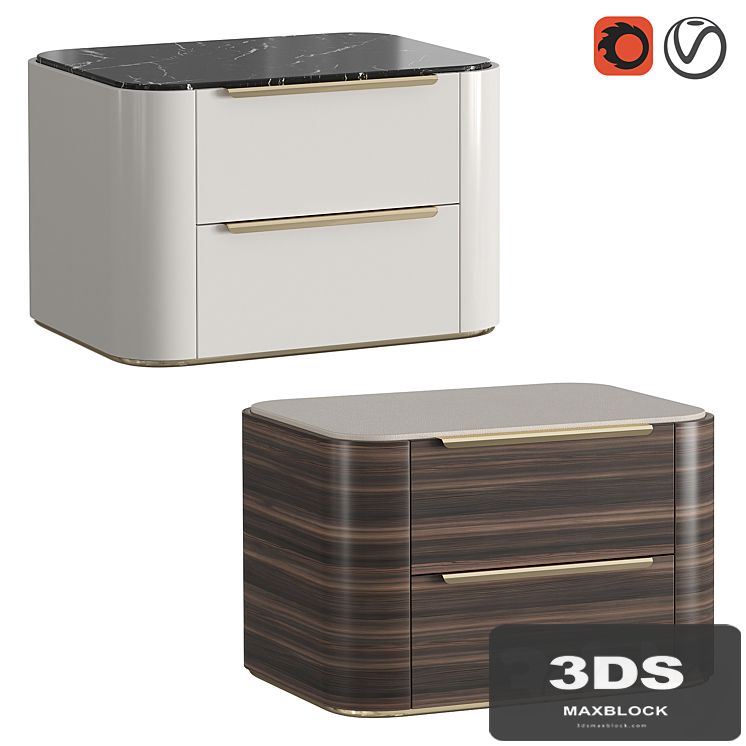 Bedside table BAMBOO II